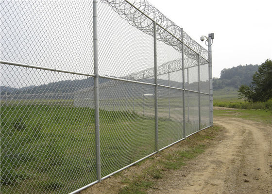 High Security Fencing - Anti-Climbing Rigid Security Barrier For Air Port