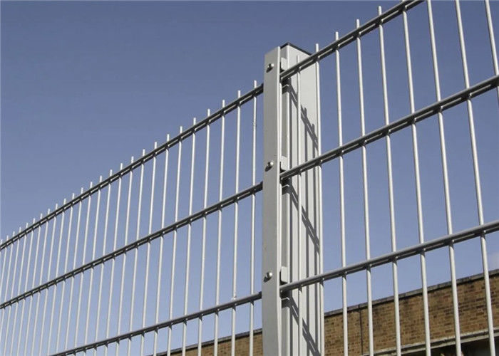 1.83m High Poeder Coated Welded Security Fencing With Square Post 80X80mm