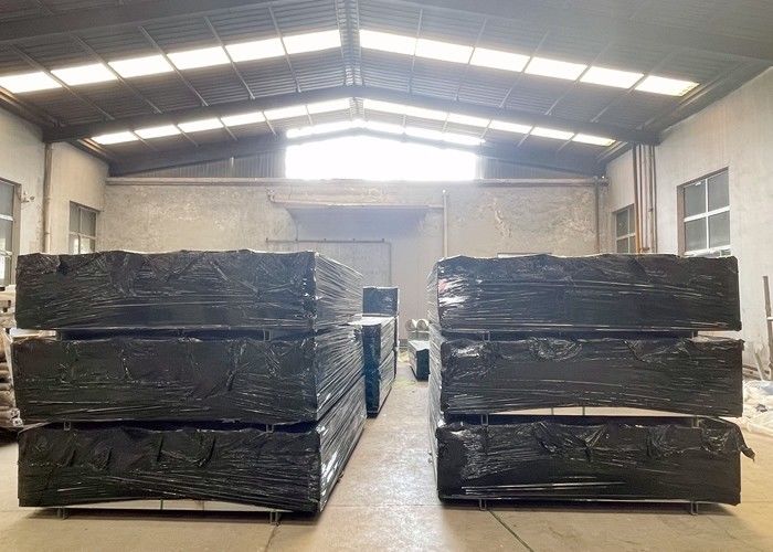 PVC Coated Welded Wire Mesh Fencing With Post Height 1.2m To 2.4m