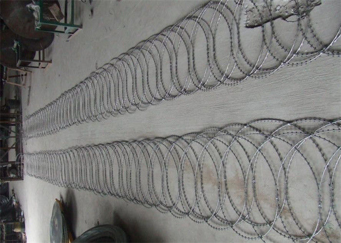 Galvanized Carbon Steel Powder Coated Stainless Steel Concertina Wire BTO-22 CBT-60 CBT-65