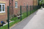 Pvc Coated Longlife Welded Wire Fencing With Triangle V Shape On Panel